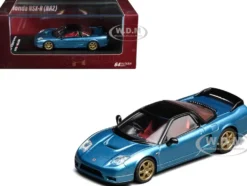 Honda NSX-R (NA2) RHD (Right Hand Drive) Ice Blue Metallic with Black Top and Red Interior 