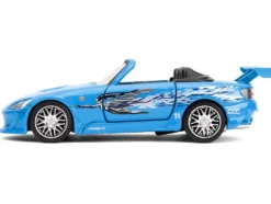 2001 Honda S2000 Convertible Blue with Graphics