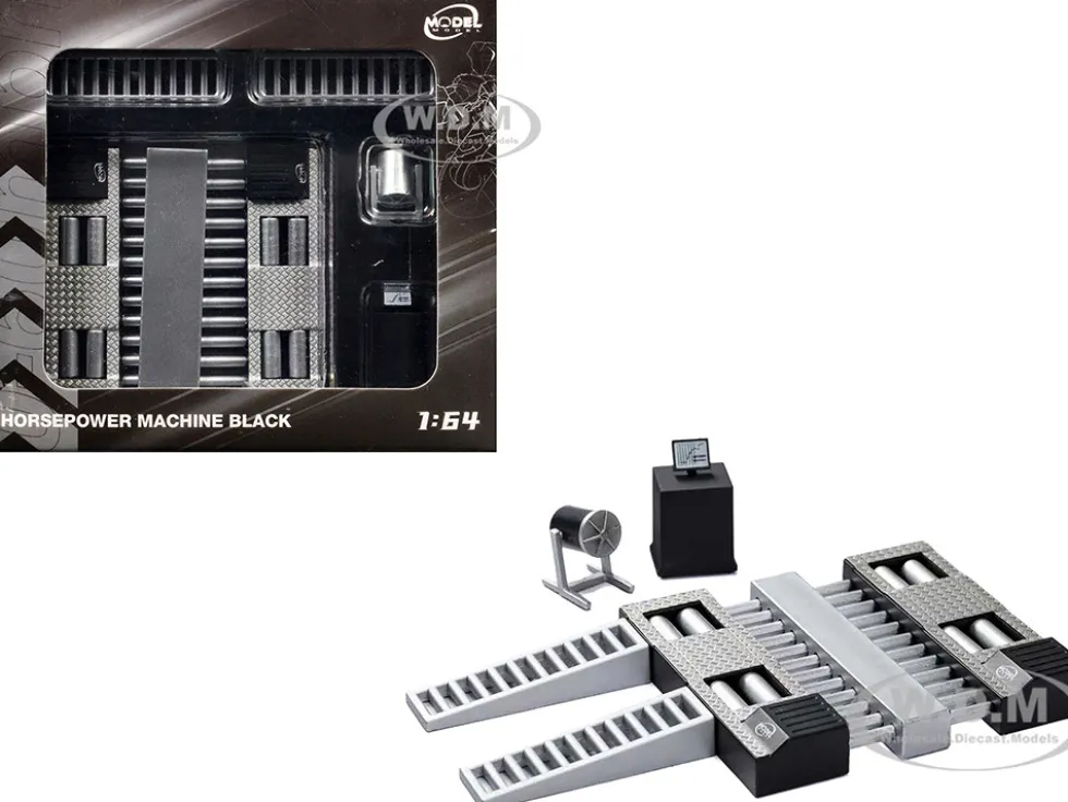 Horsepower Machine Black 1/64 Diecast Model by Model Model