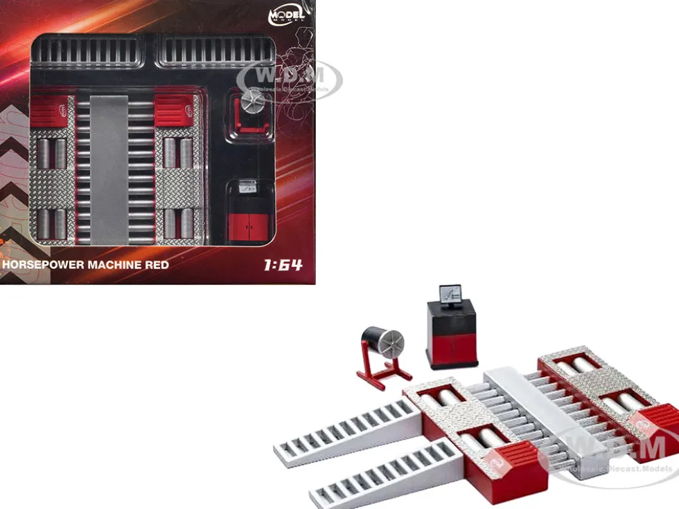 Horsepower Machine Red 1/64 Diecast Model by Model Model