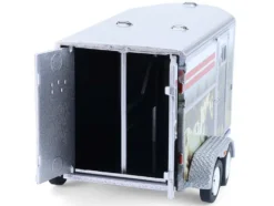 Horse Trailer Silver with Custom Horse Wrap "Down on the Farm" Series 11 1/64 Diecast Model by Greenlight