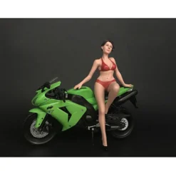 Hot Bike Model Elizabeth Figurine for 1/12 Scale Motorcycle Models American Diorama 38374