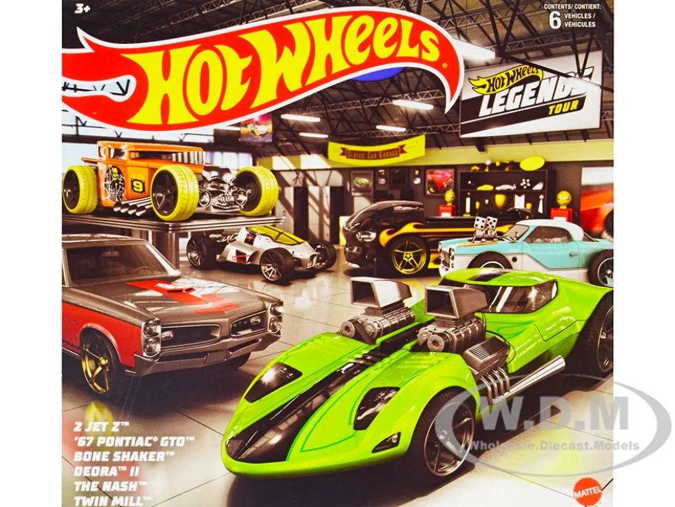 Hot Wheels Legends 6 piece Set Diecast Model Cars Hot Wheels HDH52