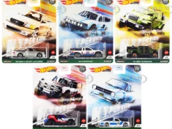 Hyper Haulers 5 piece Set Car Culture Series Diecast Model Cars Hot Wheels FPY86-957F
