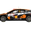 Hyundai i20 N Rally1 Hybrid #11 Thierry Neuville - Martijn Wydaeghe "Hyundai Shell Mobis WRT" Winner "Rally Croatia Power Stage" (2023) 1/18 Model Car by Top Speed