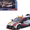 Hyundai i20 N Rally1 Hybrid #11 Thierry Neuville - Martijn Wydaeghe Winner "Rallye Monte-Carlo" (2024) "Hobby64" Series 1/64 Diecast Model by Tarmac Works