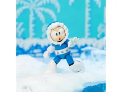 Ice Man 4 Moveable Figure with Accessories and Alternate Head and Hands Mega Man 1987 Video Game model Jada 34223