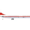 Ilyushin IL-62M Commercial Aircraft "German Luftwaffe" (11+22) White with Red Stripes 1/200 Diecast Model Airplane by Herpa