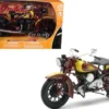 1934 Indian Sport Scout Bike 1/12 Diecast Motorcycle Model New Ray 42113 S