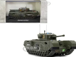 Infantry Tank Mk. IV Churchill Mk. VII Briton UK 34th Tank Brigade France July 1944 1/43 Diecast Model AFVs WWII 23173-44
