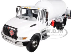 International DuraStar with Propane Body White 1/34 Diecast Model First Gear 10-4059