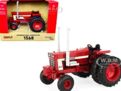 International Harvester 1568 Tractor Red Case IH Agriculture Series 1/32 Diecast Model ERTL TOMY 44225