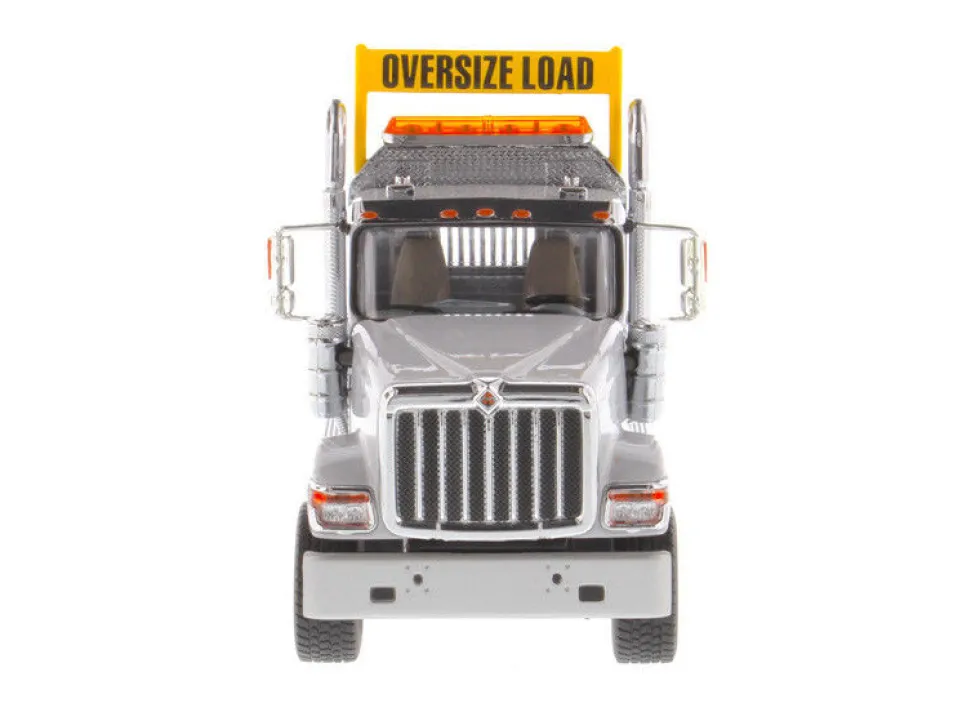 International HX520 Day Cab Tandem Tractor Light Grey 1/50 Diecast Model Diecast Masters 71005