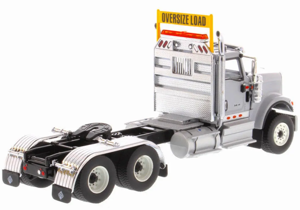 International HX520 Day Cab Tandem Tractor Light Grey 1/50 Diecast Model Diecast Masters 71005