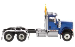 International HX520 Day Cab Tandem Tractor Blue 1/50 Diecast Model Diecast Masters 71004