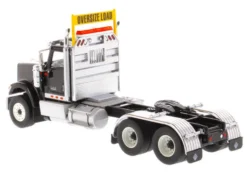 International HX520 Day Cab Tandem Tractor Black 1/50 Diecast Model Diecast Masters 71003