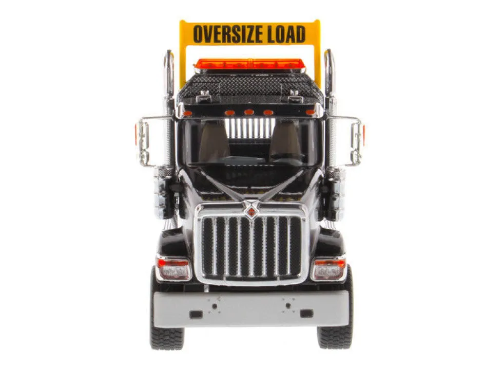 International HX520 Day Cab Tandem Tractor Black 1/50 Diecast Model Diecast Masters 71003