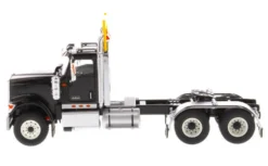 International HX520 Day Cab Tandem Tractor Black 1/50 Diecast Model Diecast Masters 71003