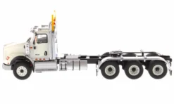 International HX620 Day Cab Tridem Tractor White 1/50 Diecast Model Diecast Masters 71007