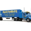 Iron Maiden "Powerslave" Transport Truck Blue "World Slavery Tour 1984-85" 1/50 Diecast Model by Corgi