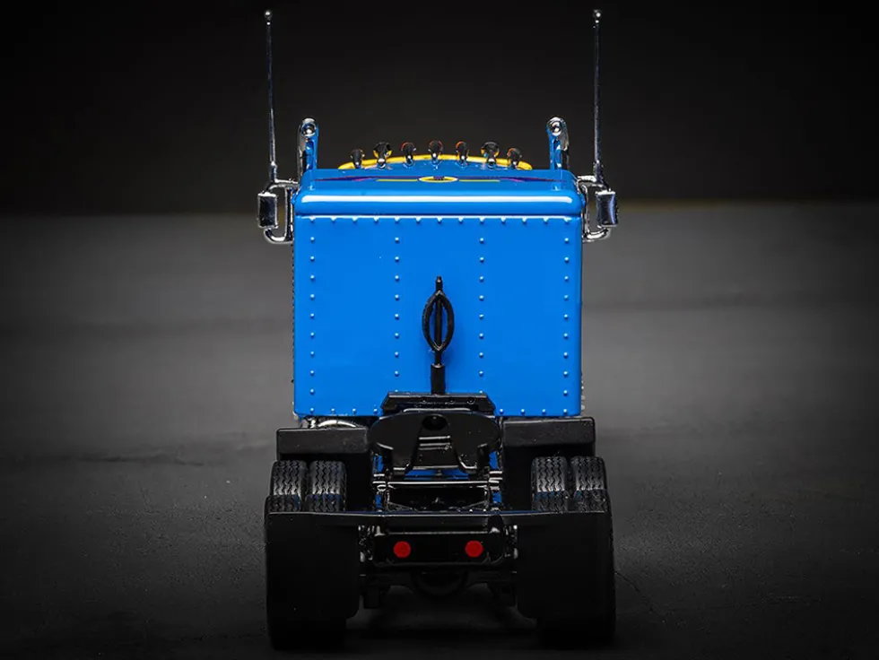 Iron Maiden "Powerslave" Transport Truck Blue "World Slavery Tour 1984-85" 1/50 Diecast Model by Corgi