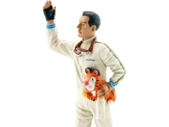 Jack Brabham Figurine Winner French Grand Prix Formula One F1 1966 1/18 Scale Models Le Mans Miniatures 118029