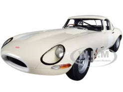 Jaguar Lightweight E Type Roadster RHD Right Hand Drive White 1/18 Model Car Autoart 73649
