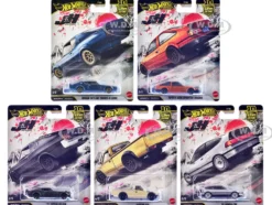 Japan Historics 5 5 piece Set "Car Culture 10th Anniversary" 2025 Series P Diecast Model Cars by Hot Wheels