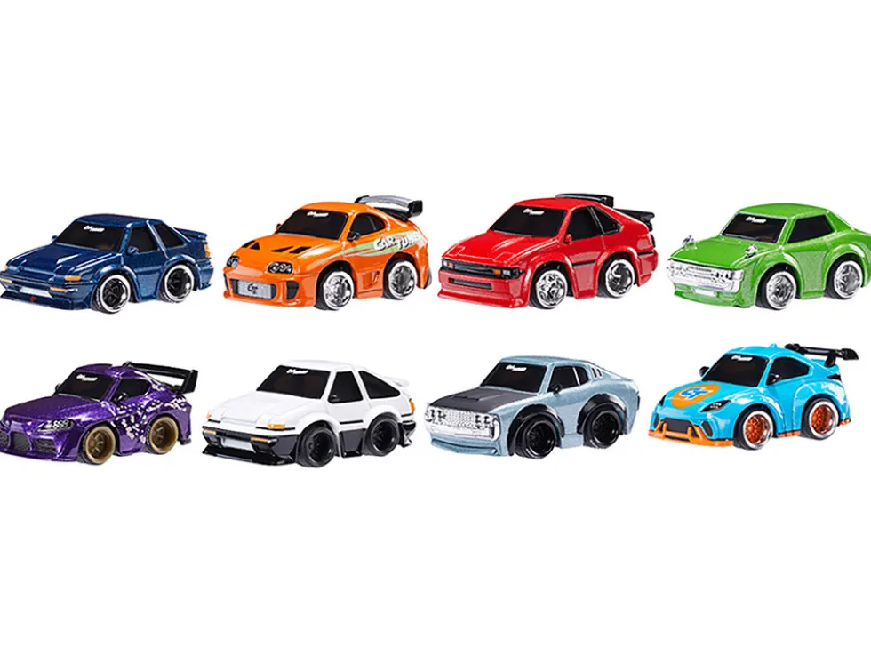 JDM Tuners Series 1 Set of 8 Pieces Diecast Model Cars by CarTuned
