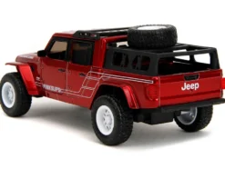 2020 Jeep Gladiator Pickup Truck Candy Red Pink Slips Series 1/32 Diecast Model Car Jada 35364