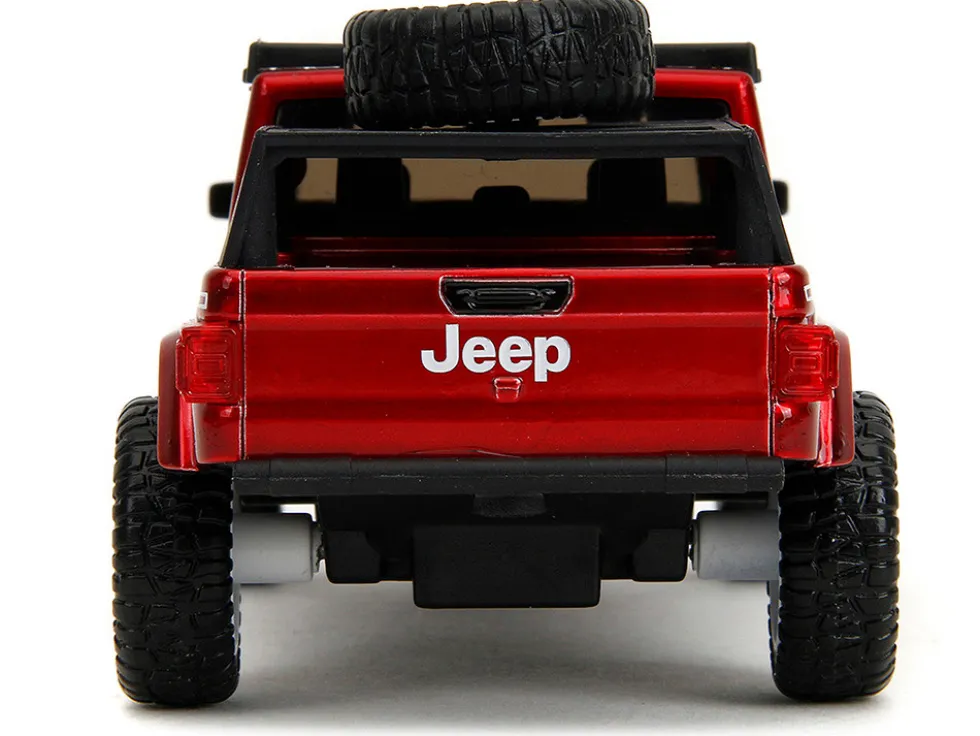 2020 Jeep Gladiator Pickup Truck Candy Red Pink Slips Series 1/32 Diecast Model Car Jada 35364