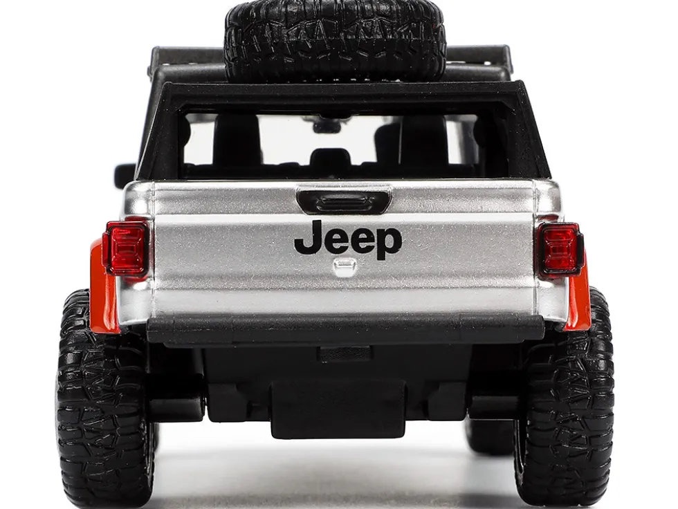 2020 Jeep Gladiator Pickup Truck Silver Colossus Diecast Figurine X-Men Marvel Hollywood Rides Series 1/32 Diecast Model Car Jada 33363