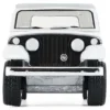 1971 Jeep Jeepster Commando White with Black Stripes "All Terrain" Series 17 1/64 Diecast Model Car by Greenlight