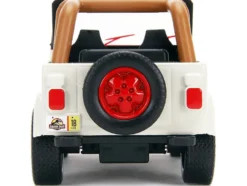 Jeep Wrangler #18 Jurassic Park Red Beige Jurassic World 1/32 Diecast Model Car Jada 32129