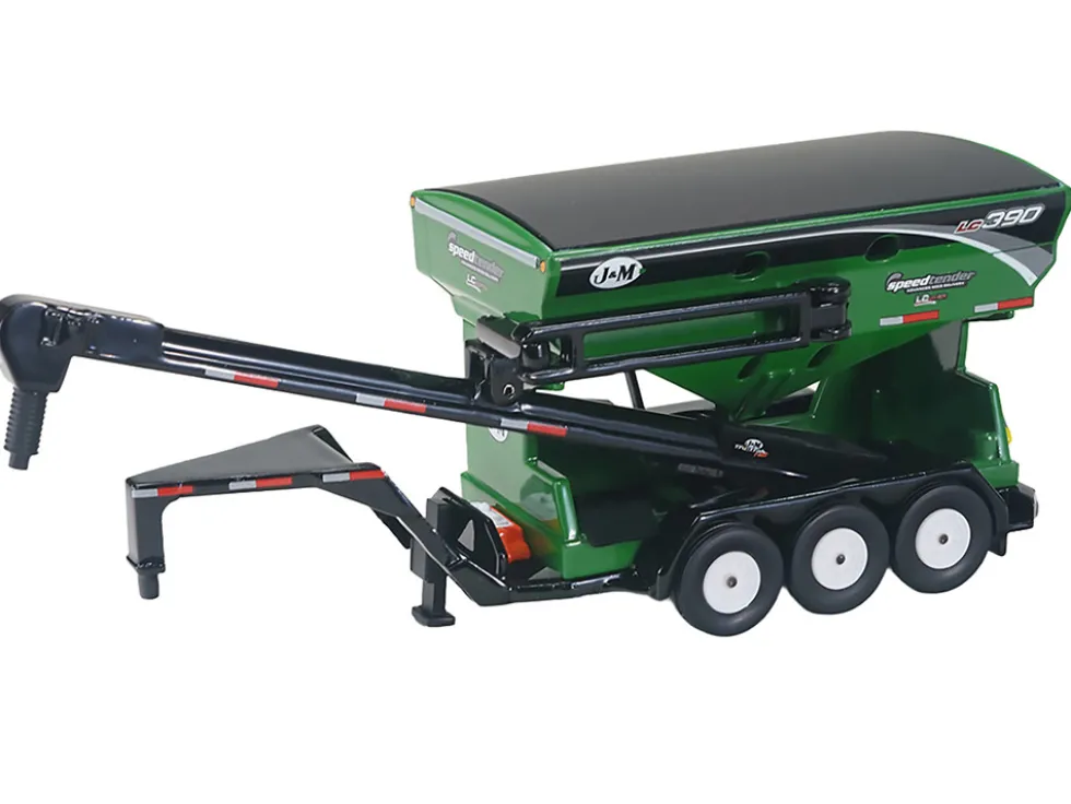 J&M SpeedTender LC 390 Bulk Seed Tender Green 1/64 Diecast Model by SpecCast