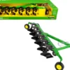 John Deere 3600 6-Bottom Plow Green 1/16 Diecast Model ERTL TOMY 45739