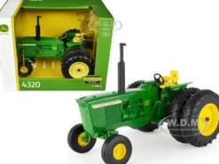 John Deere 4320 Diesel Tractor with Dual Wheels Green "Replica Play" Series 1/16 Diecast Model by ERTL TOMY