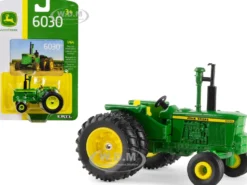 John Deere 6030 Dual Wheel Tractor Green 1/64 Diecast Model ERTL TOMY 45870