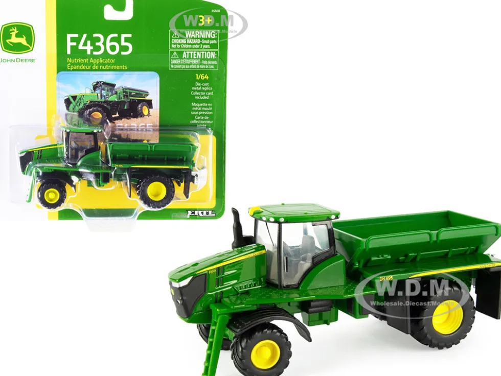John Deere F4365 Nutrient Applicator Green 1/64 Diecast Model ERTL TOMY 45660