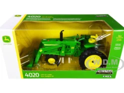 John Deere 4020 Narrow Front Tractor 48 Loader Green Prestige Collection Series 1/16 Diecast Model ERTL TOMY 45724