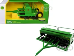 John Deere 1590 No-Till Drill Green Replica Play Series 1/16 Diecast Model ERTL TOMY 45816