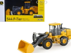 John Deere 544 P-Tier Wheel Loader Yellow Gray Prestige Collection 1/50 Diecast Model ERTL TOMY 45844