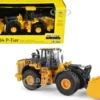 John Deere 904 P-Tier Wheel Loader Yellow and Gray "Prestige Collection" 1/50 Diecast Model by ERTL TOMY