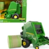 John Deere 560R Round Baler Green Hay Bale 1/16 Diecast Model ERTL TOMY 45690