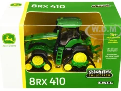 John Deere 8RX 410 Track Tractor Green Prestige Collection Series 1/64 Diecast Model ERTL TOMY 45726