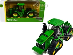 John Deere 9RX 640 Tractor with Tracks Green "Prestige Collection" Series 1/32 Diecast Model by ERTL TOMY