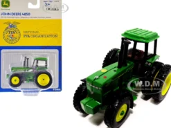 John Deere 4850 Tractor Dual Wheels Green National FFA Organization 1/64 Diecast Model ERTL TOMY 45819
