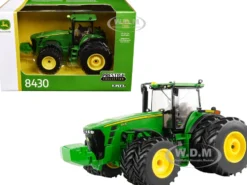 John Deere 8430 Tractor with Dual Wheels Green "Prestige Collection" 1/32 Diecast Model by ERTL TOMY