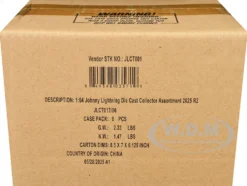 Johnny Lightning Collector's Tin 2025 Set of 6 Cars Release 2 Limited Edition 1/64 Diecast Model Cars by Johnny Lightning