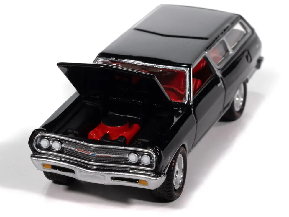 Johnny Lightning Collector's Tin 2025 Set of 6 Cars Release 2 Limited Edition 1/64 Diecast Model Cars by Johnny Lightning